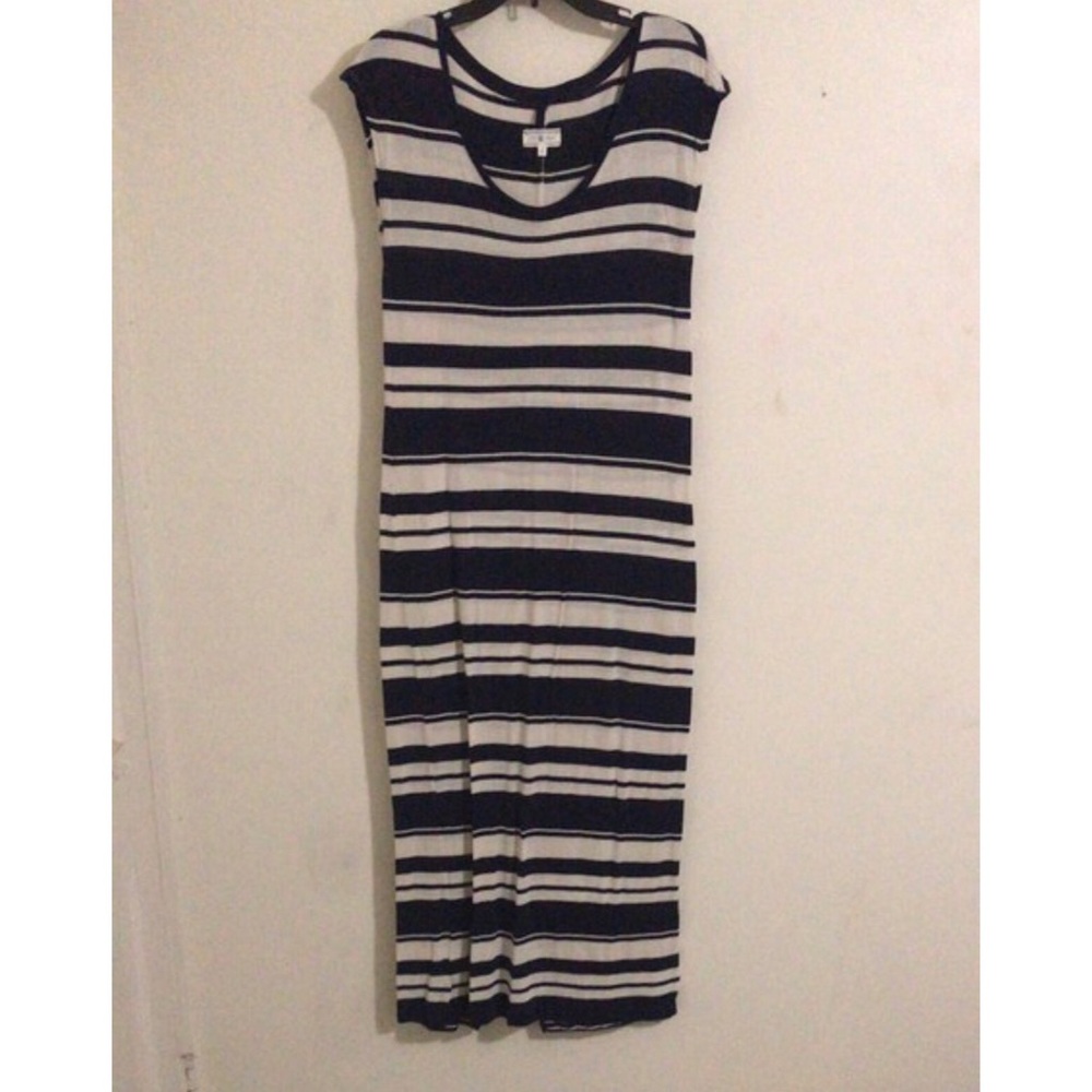 Striped maxi dress